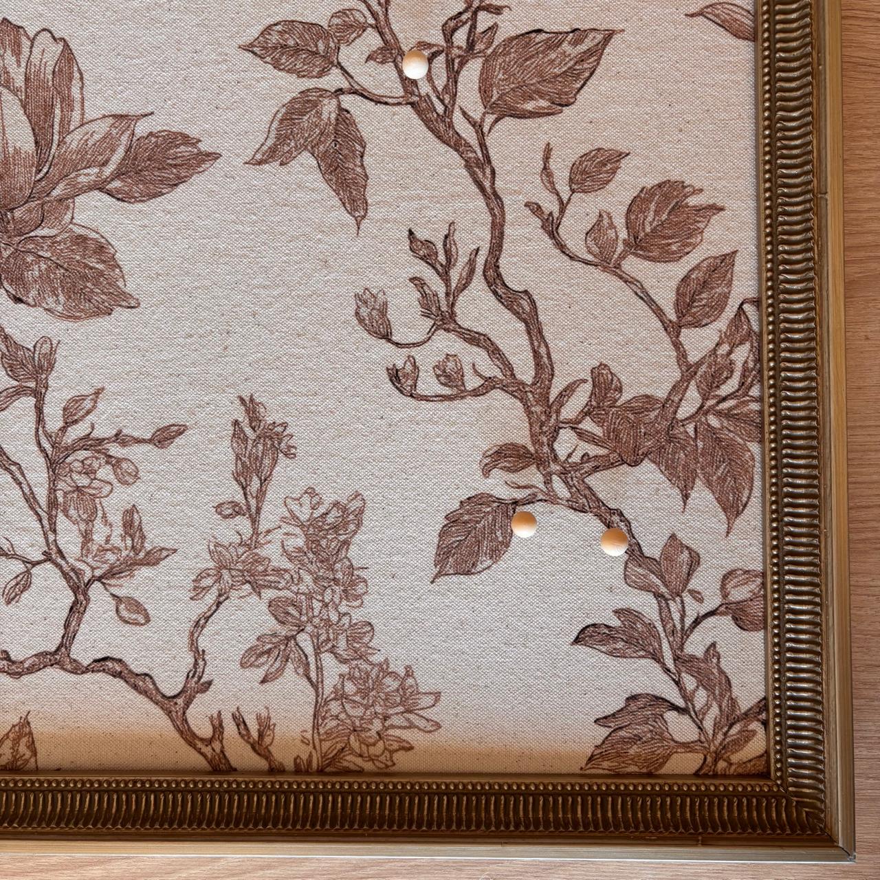 Moodboard Marco Dorado Lona Floral