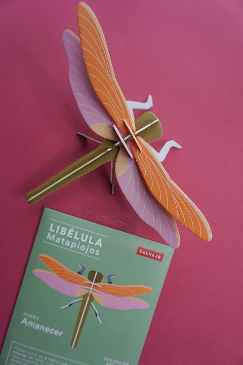 Puzzle 3D LIBÉLULA - AMANECER