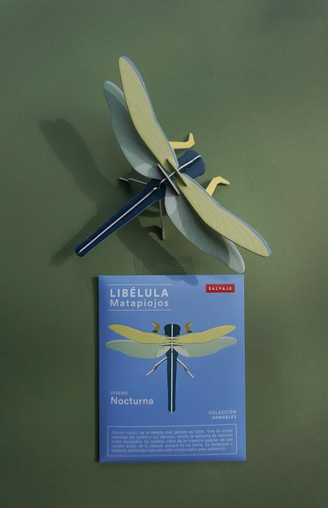 Puzzle 3D LIBÉLULA - NOCTURNA